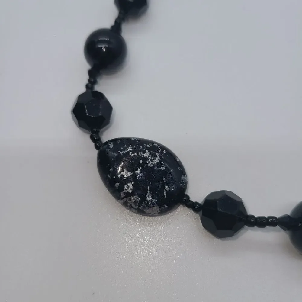 Faux Stone Boho Necklace